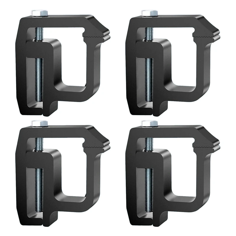 

4 Pack Truck Topper Clamps Mounting Clamps Truck Cap Clamps, Truck Bed Clamps and Canopy Clamps