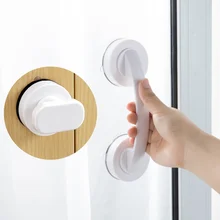 Mango de ventosa para baño, puerta corredera, ventana, cajón de nevera, tirador de armario refrigerador, ducha de seguridad, baño, antideslizante, agarre 2021