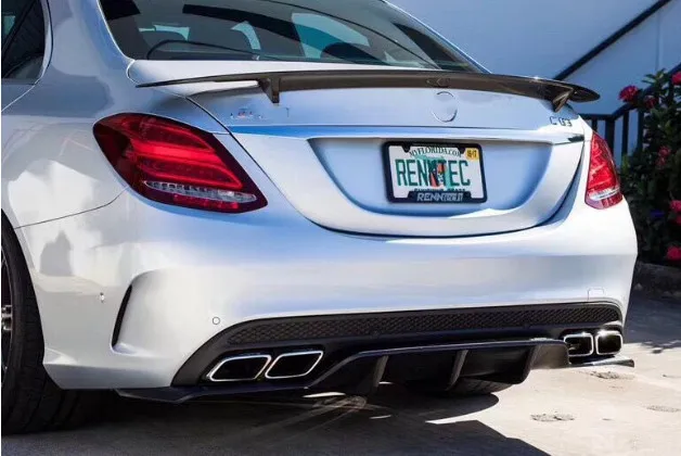 

For Benz C W205 Spoiler RT style C180 C200L C300L 2014-2019 High Quality carbon fibre Material Car Rear Wing
