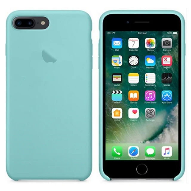 color13 Силиконовый чехол для iPhone 11 Pro Max X XR XS Max задняя крышка с логотипом чехол для телефона для iPhone 7 8 6 6s Plus чехол Capa - Цвет: color13