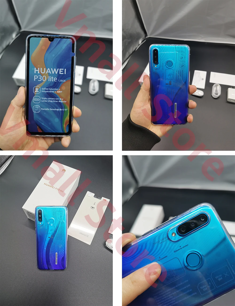 Глобальная версия huawei P30 Lite 4GB 128GB смартфон 24MP тройной Камера s 32MP Фронтальная камера 6,15 ''Full Экран Kirin 710 18 Вт QC