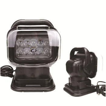 

50W Remote Control Lights 7-Inch Retrofit Lamp Brightness Lamp Power Remote Searchlights