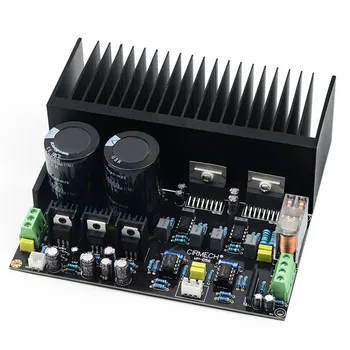 

Taidacent TDA7293 Stereo High Power Amplifier Board OP07 DC Servo 5534 Independent Op Amp Immersion Gold PCB Kit