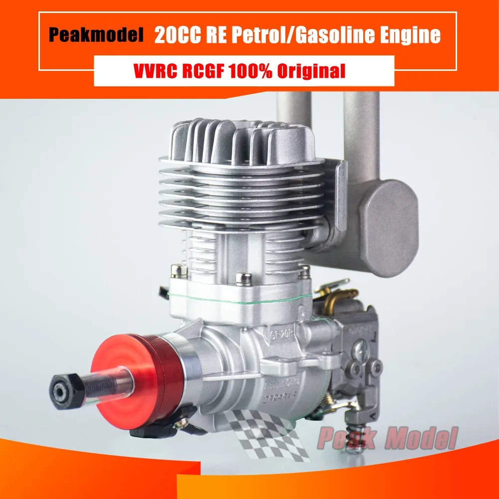 VVRC RCGF 20cc задняя выхлопная труба бензиновый/бензиновый двигатель для