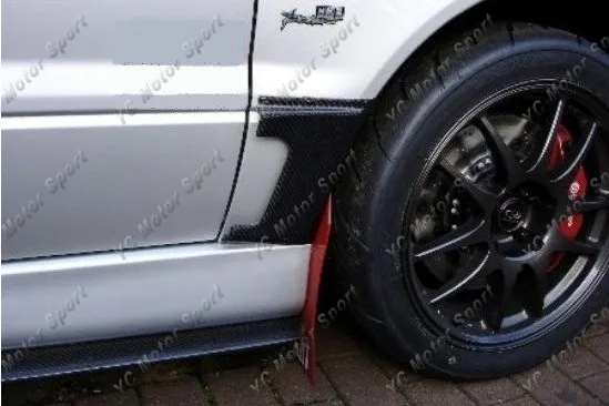 2001-2007 Mitsubishi Lancer Evolution 7-9  Varis Front Fender Addon CF (4)