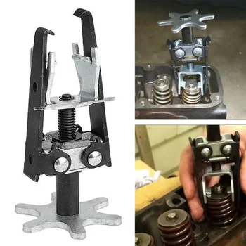 

Carbon steel Valve Spring compressor Black Sliver Stem Engine Seal Removal Tools For light trucks