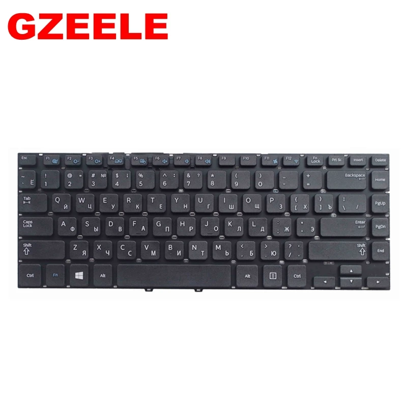 RU новая клавиатура для ноутбука samsung NP355V4C 355V4X 3445VX 355V4X 350V4C 3445VC 3440ec 355V4C 350E4C черный с надписями на русском языке