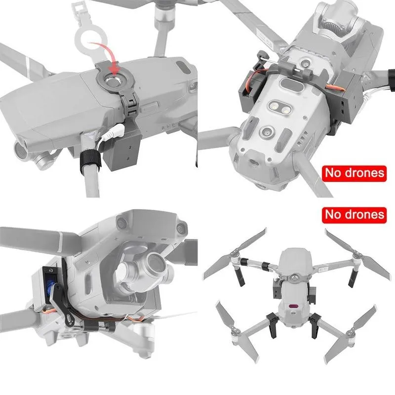 For DJI MAVIC Drone Remote Delivery Parabolic Air-Dropping System Fishing Thrower Mavic 2 Pro/Zoom Accessories | Электроника