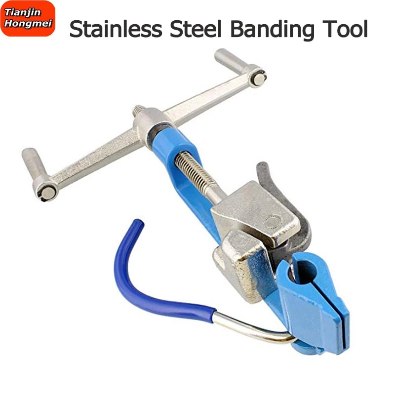 Manual Stainless Steel Banding Tool Cable Tie Tensioning Band Strapping