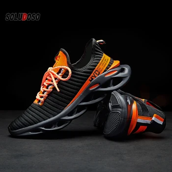 

Summer Trend Style Men's Casual Shoes 2020 Fashion Breathable Mesh Lightweight Personalized Sports Shoes Flying Knit