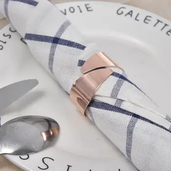 

10pcs/pack Napkin Buckle Multi-function Table Towel Holder Golden Silver Napkin Ring For Home Hotel Wedding Party Banquet Decor