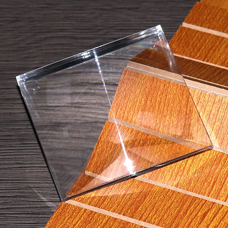 Fresnel len 100x100 мм f90мм 5 "3 фокусных расстояния сценическое освещение 3X увеличение