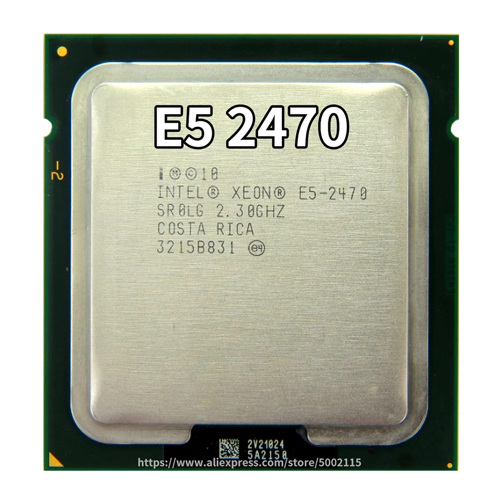ЦП Intel Xeon E5-2420 1,9 ГГц шестиядерный Twelve ЦП 15 м 95 Вт LGA 1356 процессор и E5 2440 E5 2450 E5 2470 E5
