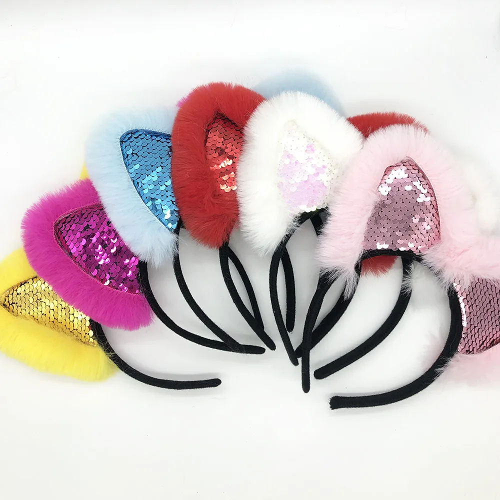 Stylish Women Girls Cat Ears Headband Accessories Sexy Head Band