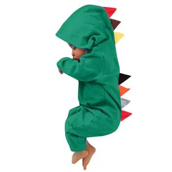 

baby girls clothes baby romper baby girl Long Sleeve romper winter pudcoco costume jumpsuit onesie Dinosaur Style Cartoon