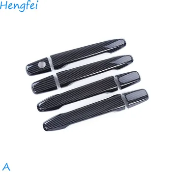 

HengFei Car Retrofit Carbon fiber pattern outer handle for Mitsubishi Lancer EX Door bowl Carbon fiber pattern door handle