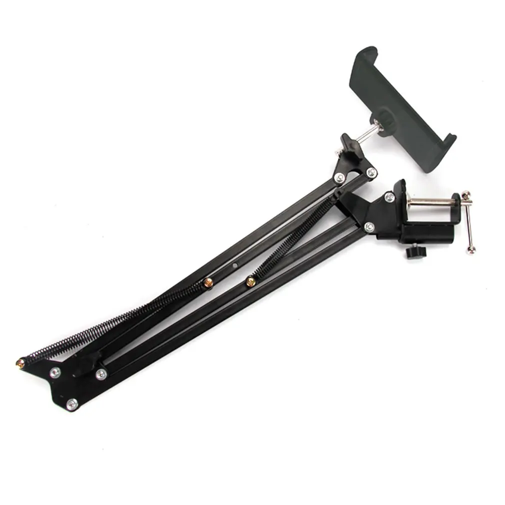 

Tablet Holder Long Bed/Desktop Clip Bracket For iPad 2 3 4 Air Mini Phone Tablet Stands Support For 110-175mm Width Device