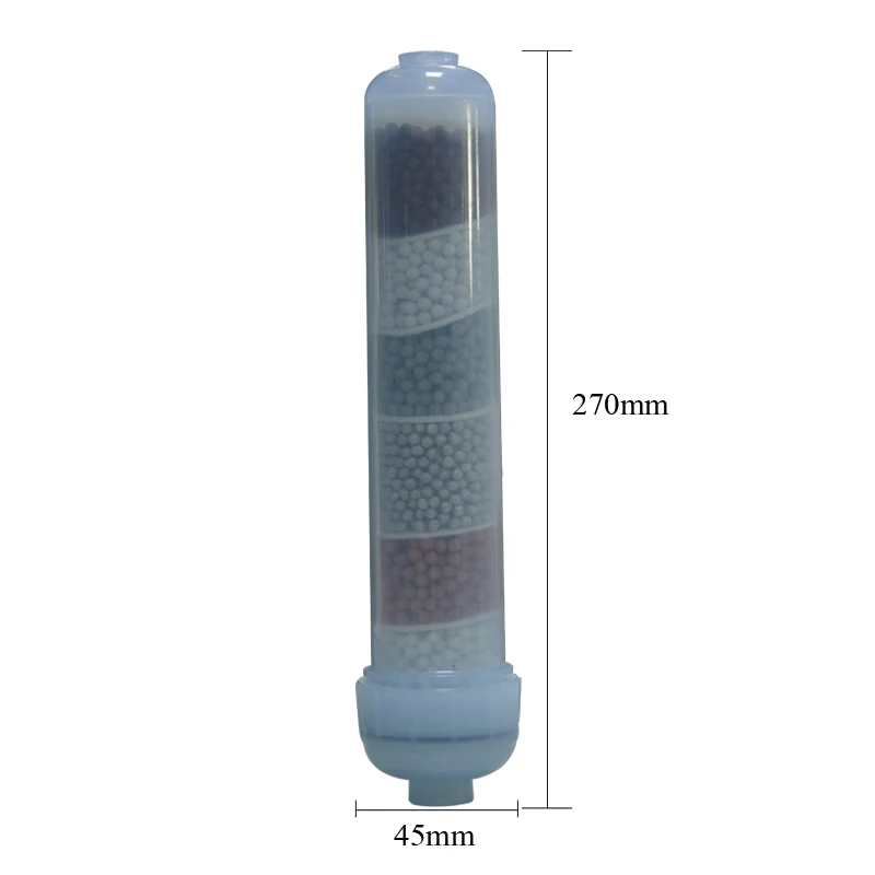 6 ступеней минеральной щелочной воды фильтр картридж излучает дальние инфракрасные лучи, увеличивает PH, вкус воды лучше для RO блока