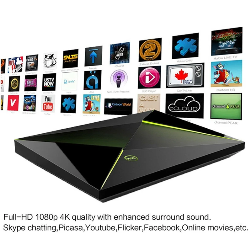 M9S-Z8 Tv Box Wifi 2G+ 8G четырехъядерный Android 6,0 Bt 4,0 Hd W/пульт дистанционного управления L0Y8R