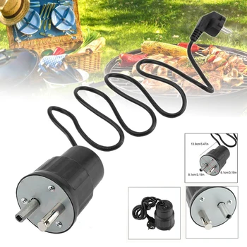 

New Electric Barbecue Rotisserie Roaster Motor Pike Rotator 220~240V Grill Motor BBQ Parts Grill Spit Motors Rotating BBQ