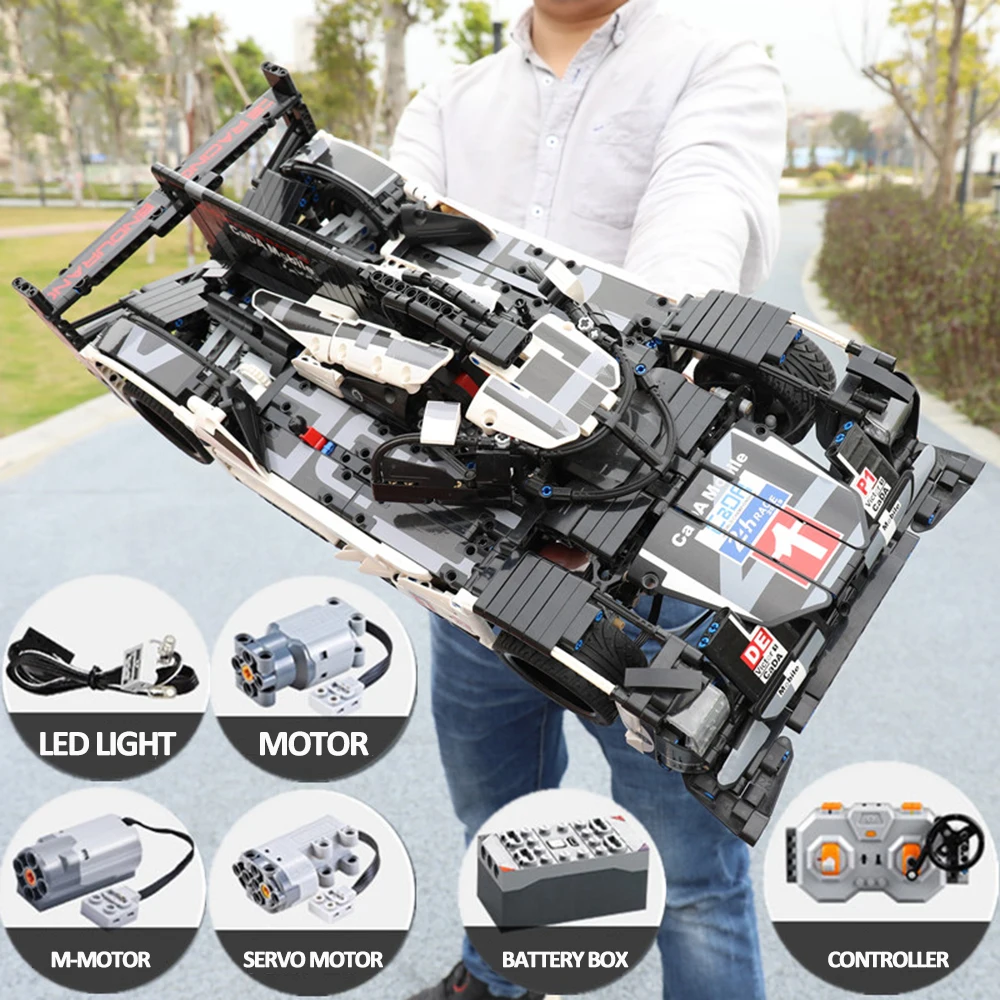 CADA C61016 1586 шт. Techinic супер RC гоночный автомобиль приложение управление MOC