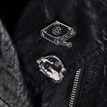 Алиэкспресс Лидер продаж креативная Книга ручной значок сплав брошь ковбой воротник куртка сумка брошь