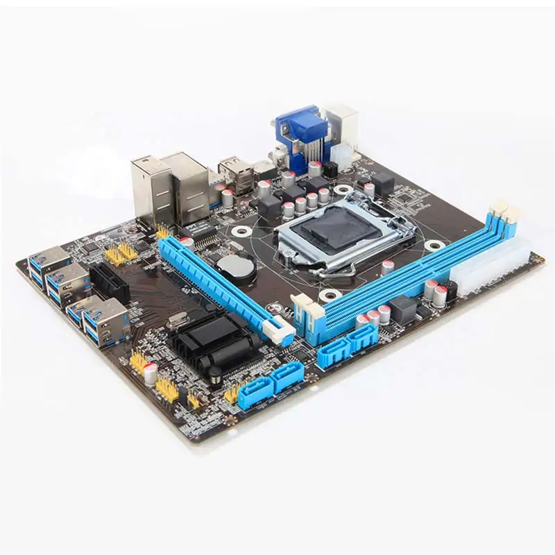 

B85 BTC+ETH Mining Bitcoin 8 PCI-E USB3.0 directly Slots Mainboard for Intel AS99
