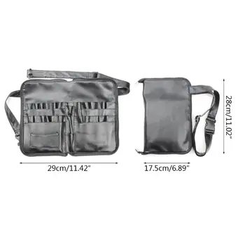 

Professional Cosmetic Display Holder Case Makeup Brush Bag with Artist Belt Strap for Women