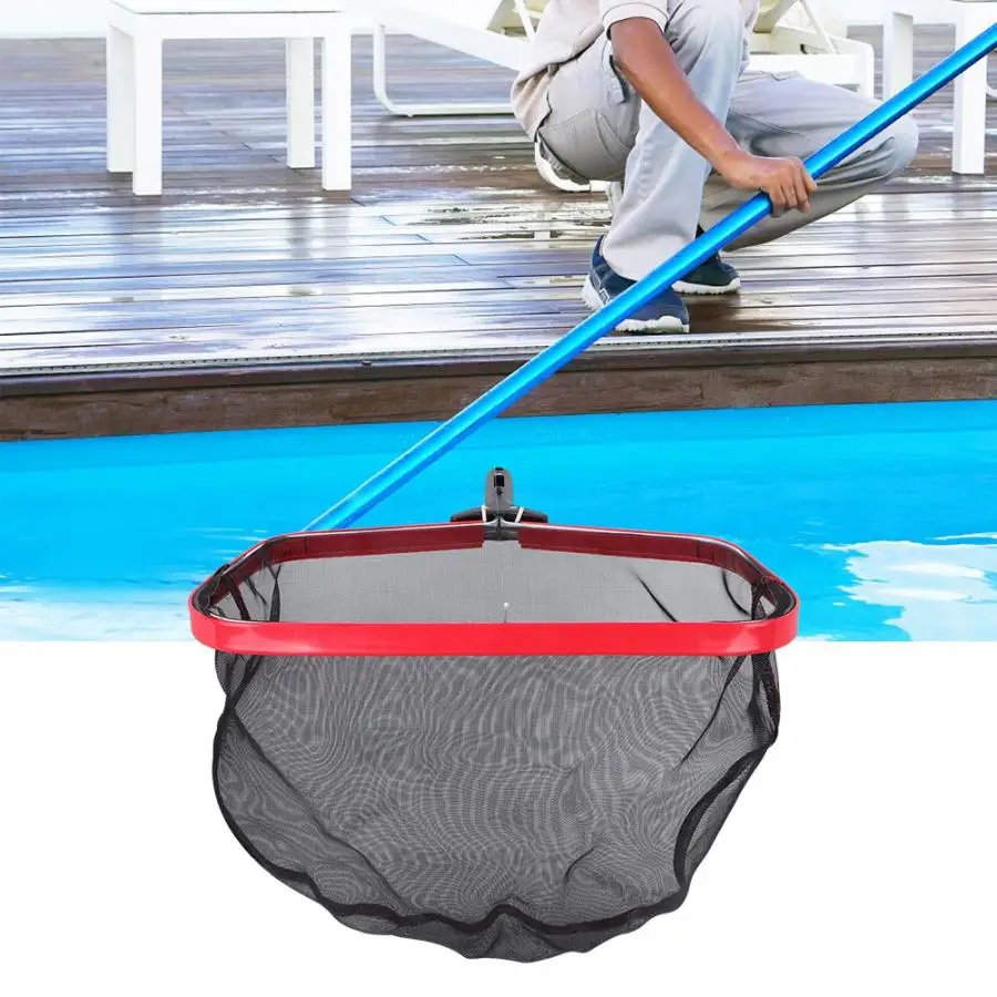 

Swimming Leaf Skimmer Net Swimming Pool Mesh Rake Accessories for Removing Leaves Tools Dropshipping