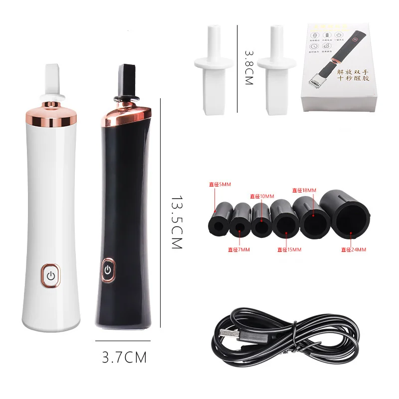 Eyelash Glue Usb Charge Shaker Electric Wake-Up Device for Nail Polish Tattoo Ink Pigment Liquid Shaking Machine Makeup Tools,eyelash glue