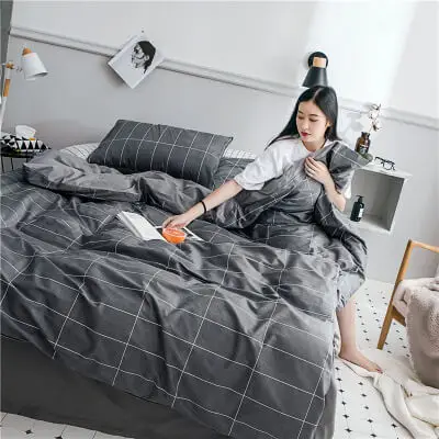 STYLE 6 LeRadore, современный домашний текстиль, Комплект постельного белья, 4 шт., 3 шт., постельное белье, пододеяльник, простыня, набор для дома, Полный/queen/King size - Цвет: STYLE 6
