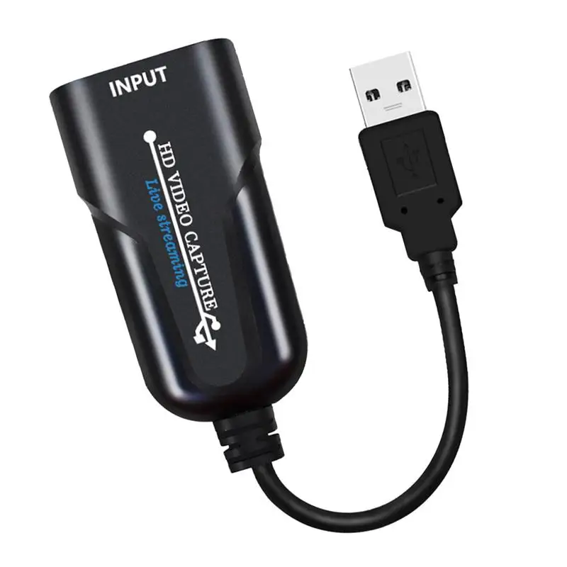 1080P 60 кадров карта захвата игр USB 2 0 к HD HDMI совместимый адаптер аудио игра захват