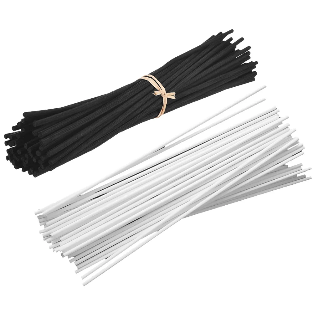 50*Reed Fragrance Diffuser Stick Oil Diffuser Fragrance Diffuser Stick Rattan Replacement Refill For Perfume Eco-friendly