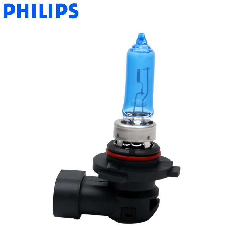 Philips 9005 HB3 12V 60W Crystal Vision 4300K яркий белый светильник галогенная лампа автомобильный головной светильник стильный вид 9005 CVSM, пара+ 2x T10