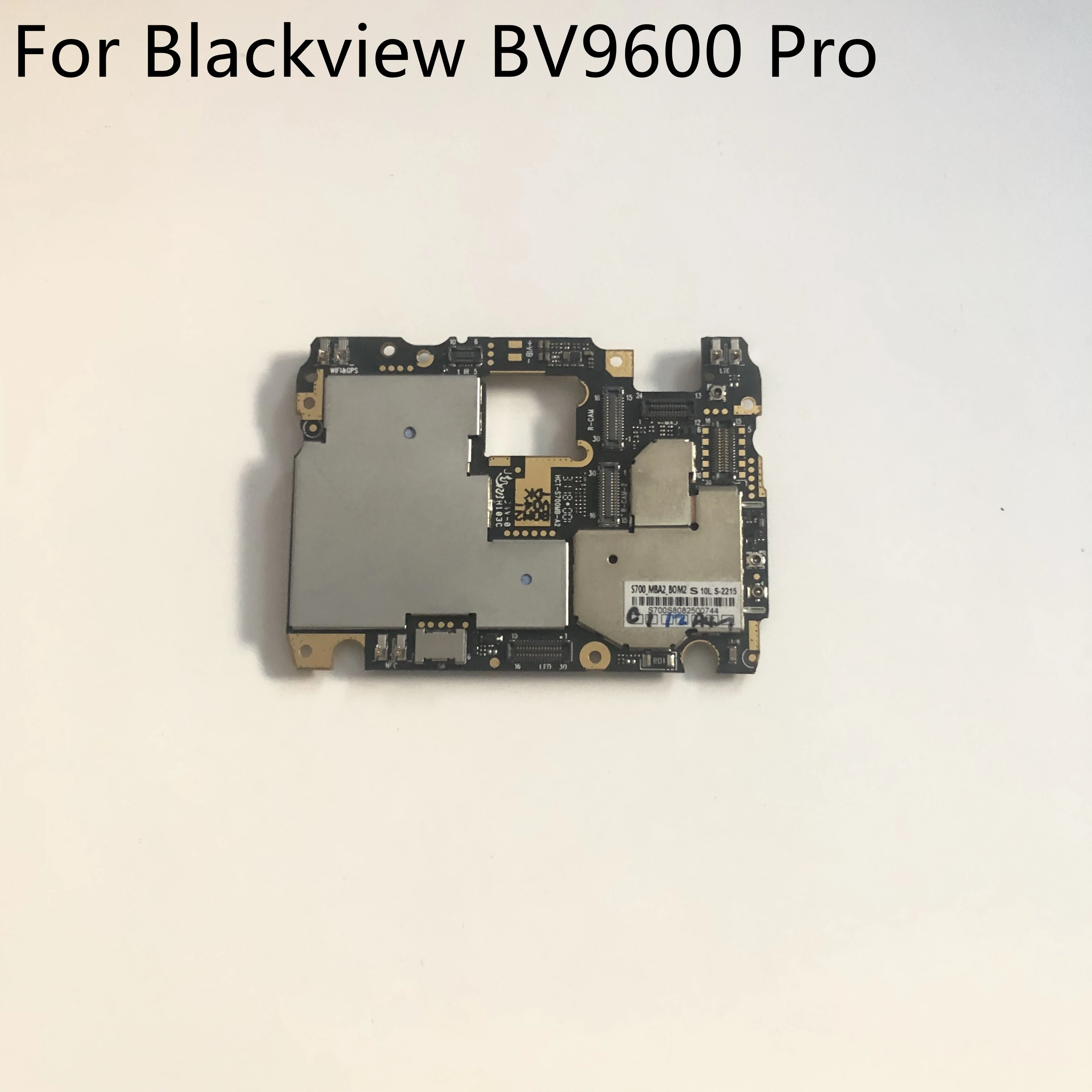 Оригинальная б/у материнская плата 6G ram+ 128G rom материнская плата для Blackview BV9600 Pro MT6771 Octa Core 6,2" дюймов 2248x1080 Smartpho