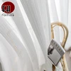 White Sheer Curtains for Living Room, Modern Solid Net Tulle Curtain for Bedroom Window, Ready-made Cortinas, Customized, Rideau 3