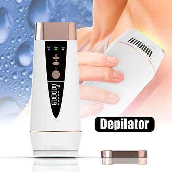 

Hair Removal Device for Women Permanent Painless 600,000 Flashes for Body Legs Bikini Arm Armpits Home Travel Device LDO