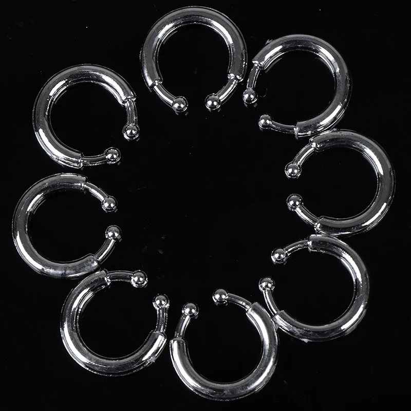 8 шт./компл. Забавные игрушки антистресс серебра прочный игрушка безопасный Материал U-образный, украшение для пирсинга губ, крутые детские игрушки Игрушка антистресс шутки Хэллоуин