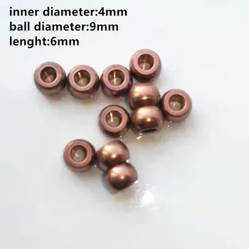 

10pcs/lot Ball Bearing Inner Diameter 4mm Ball Diameter 9mm Lenght 6mm Bearing for DIY Fittings