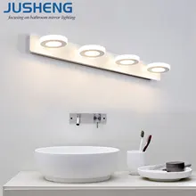 Ju sheng производители, зеркало передняя лампа светодиодный Современный минималистичный акриловый свет для ванной комод лампы для ванной комнаты