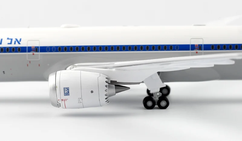 1:200 весы Air ISRAEL Airline EL AL самолет Boeing B787 модель с базовым шасси сплав дети самолет игрушка Коллекция