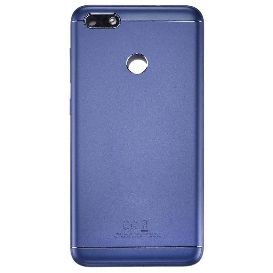 Для huawei P9 Lite mini крышка батареи задняя дверь Y6 Pro задняя крышка корпуса чехол P9 Lite mini крышка батареи SLA L02 L22 L03 - Цвет: Синий