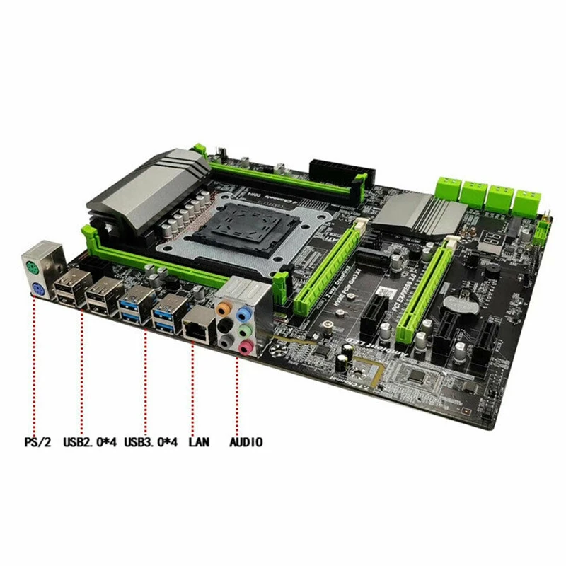 X99 материнская плата DDR4 M.2 4 канала стабильным для I7 E5-V3 E5-V4 64G Ram N D7S8 PUO88