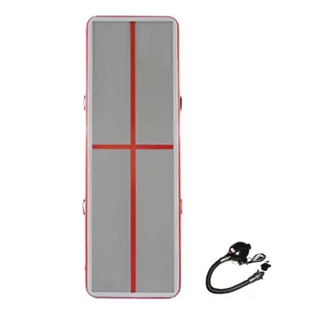 

Inflatable Gym Mat Air Floor Tumbling Track Gymnastics Cheerleading Mat Trick Pad For Taekwondo Somersault With Electric Pump