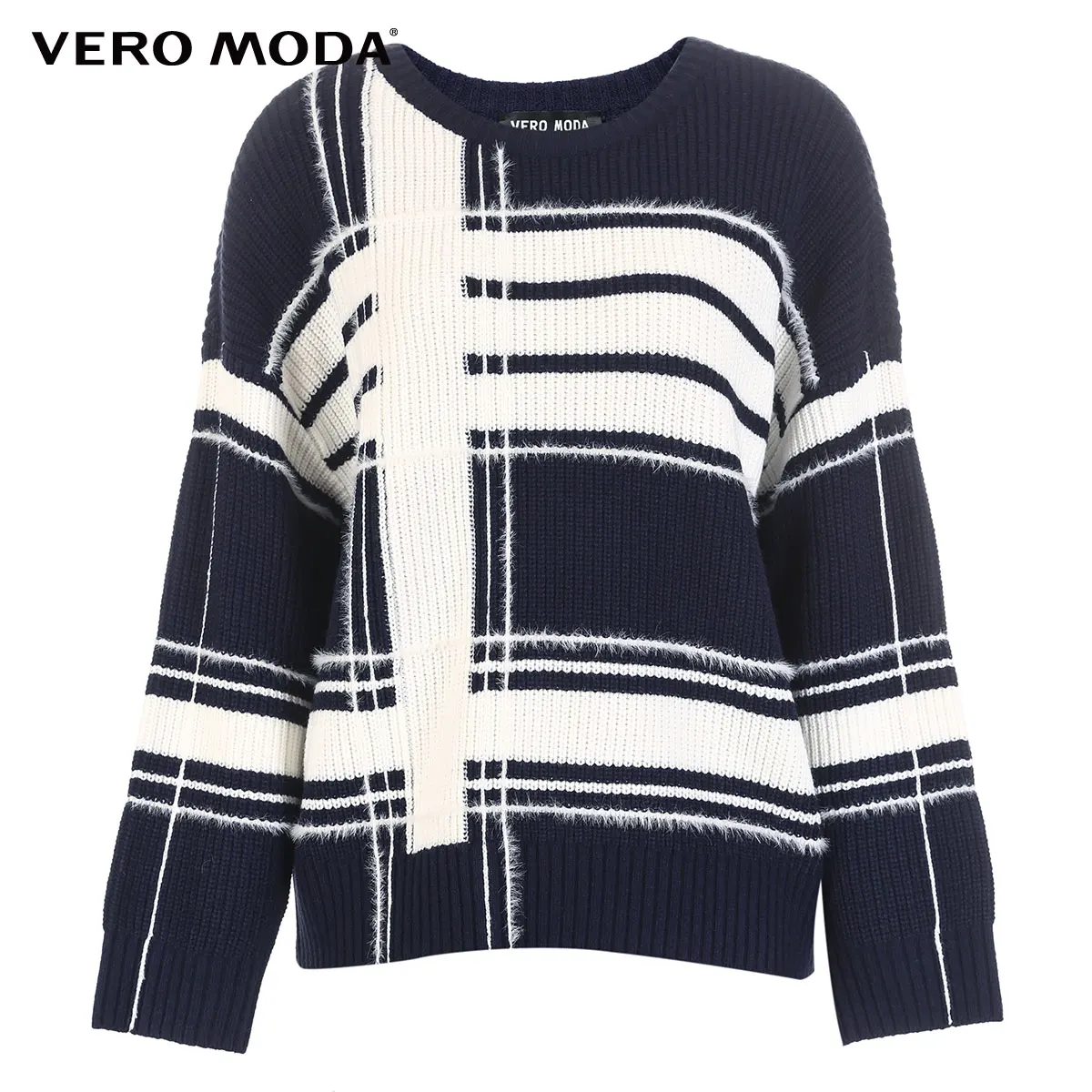 Vero Moda женский свитер в полоску из флиса | 318413593