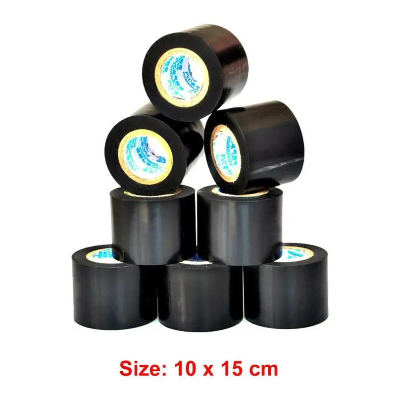 Waterproof Pipe Seal Bonding Tape Black Strong Adhesive Electrical Connection Stop Leakage Household Hose Supplies