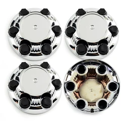Centre de roue 185mm pour jante Silverado 5129, 4 pièces, couvercle anti poussière, bouchon de moyeu à 6 pattes, pour 8069, 9595688, 1500, 7.25 