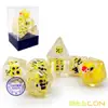 Bescon Novelty Polyhedral Dice Set YellowDuck, Yellow Duck RPG Dice set of 7 5