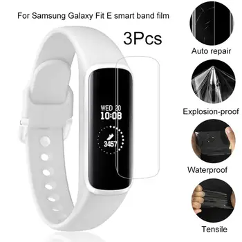 

3Pcs Anti-Scratch Smart Bracelet Screen Protector Film for Samsung Galaxy Fit E drop shipping