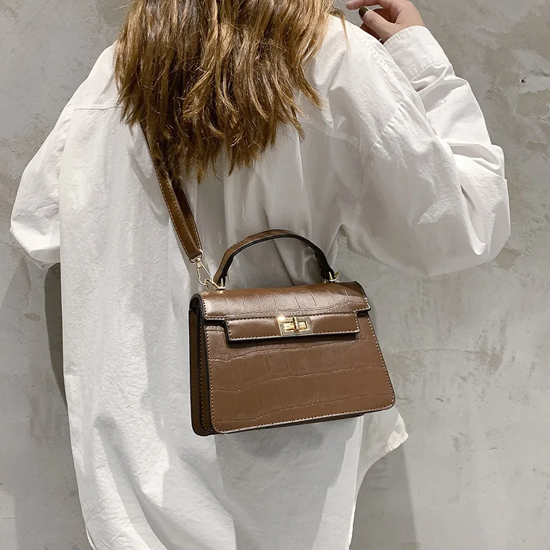 

High Grade Sense Bag WOMEN'S Bag New Style 2019 Trend Line Simple Handbag Women's Bag Versatile Crossbody Bag